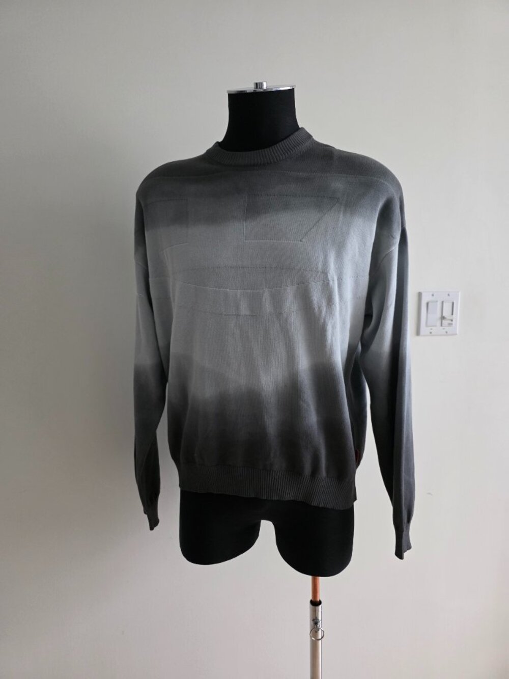 Diesel K-Nevil Dégradé jumper with oversized logo size S